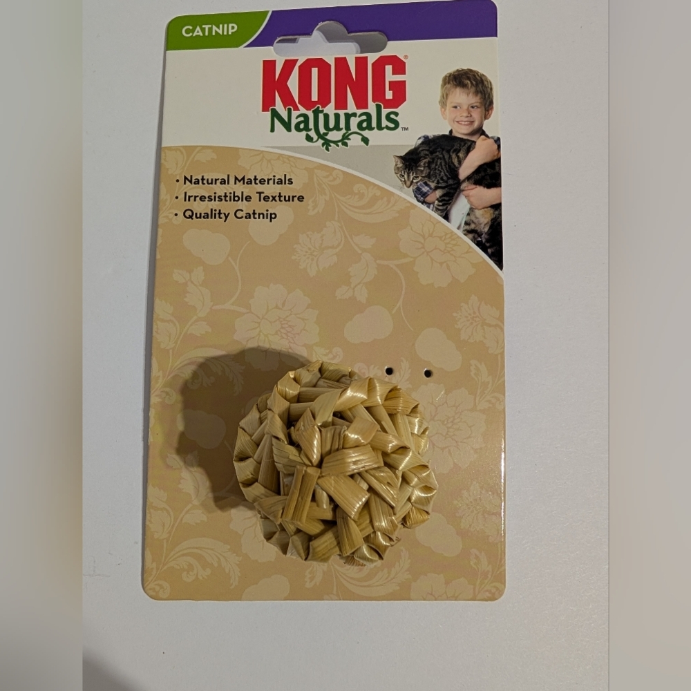KONG Naturals Cat Toy with Catnip
